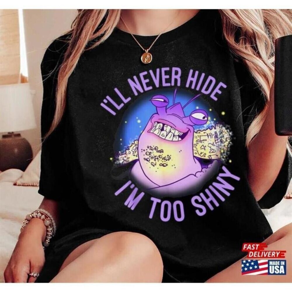 Moana Tamatoa Ill Never Hide Quote Graphic Fan Gift Unisex T-Shirt 73